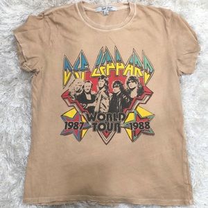 Junk Food Vintage Def Leppard T-shirt